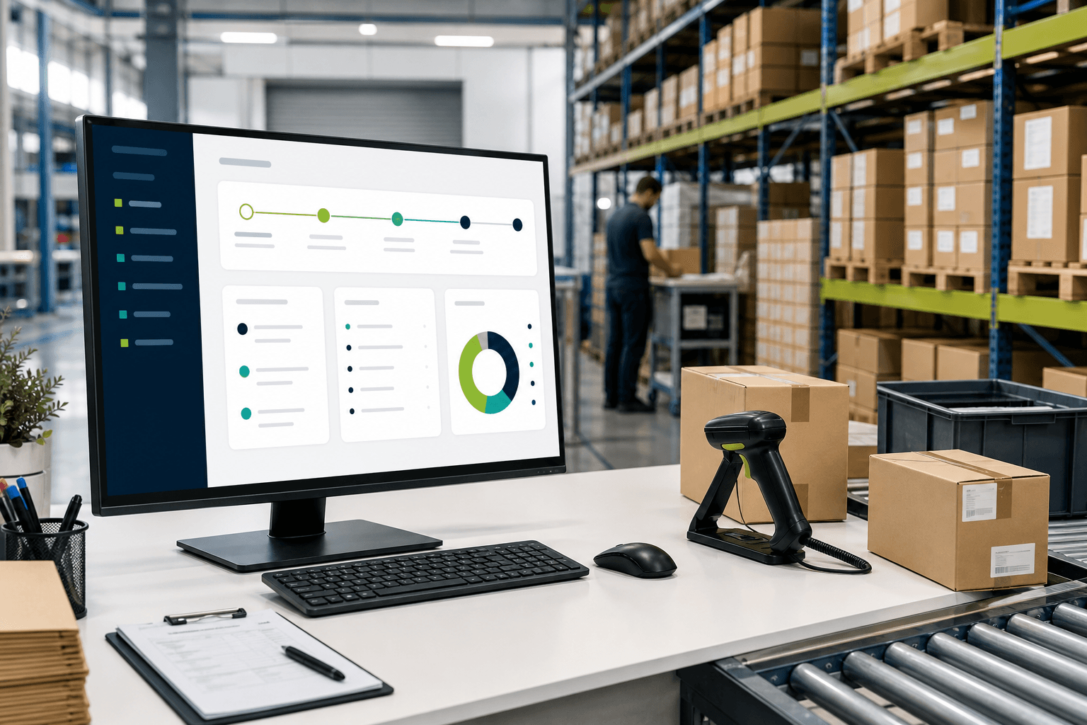 S7 Supply em uma operação logística organizada